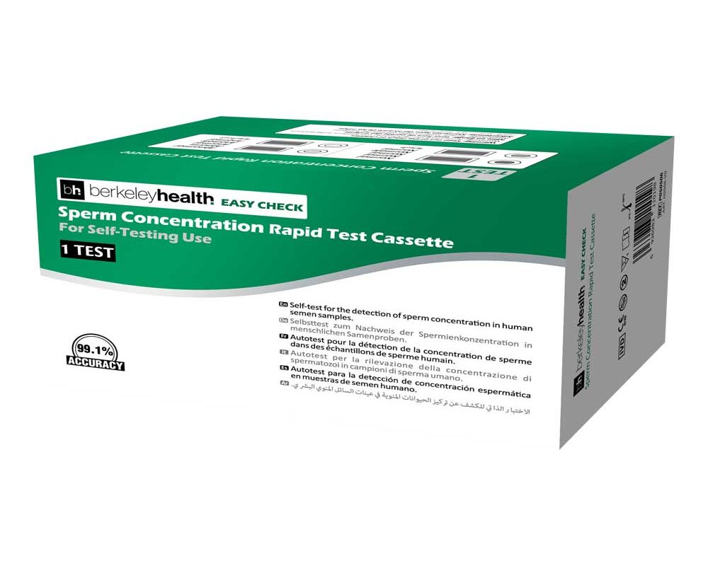 Barkeley health rapid health test kit sperm-concentration-cassette